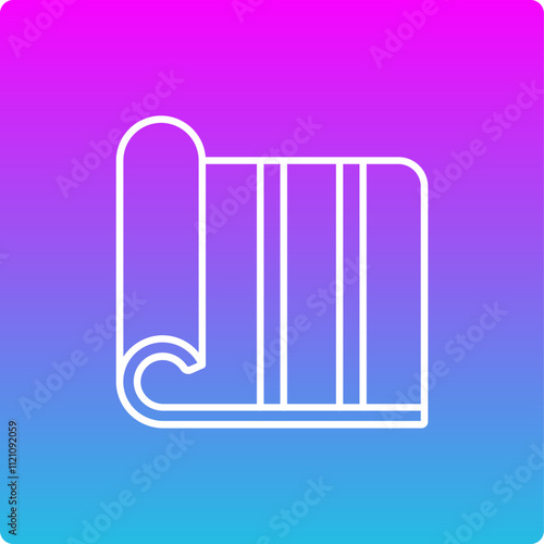 Yoga Mat Icon