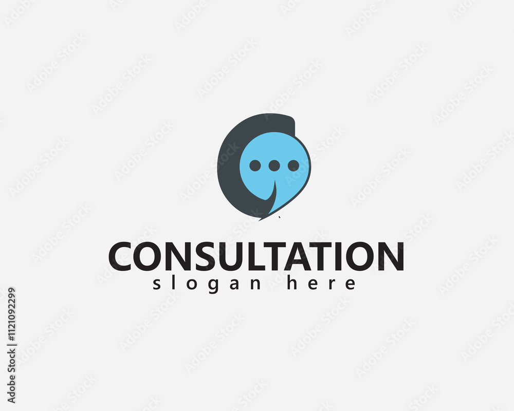 creative icon chat and phone form letter c logo design creative icon chat and phone form letter c logo design