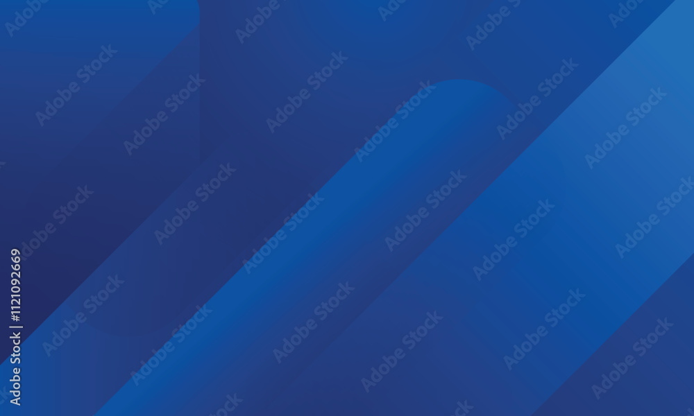Fototapeta premium Abstract blue background with glowing geometric lines. Modern blue gradient square shape design. Futuristic technology concept. Suit for brochure, corporate, website, poster, banner, cover modern