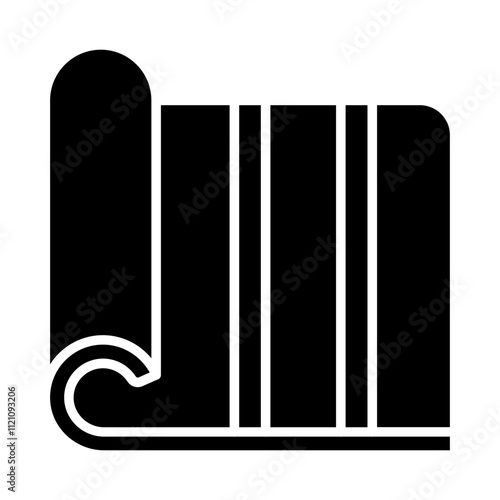 Yoga Mat Icon