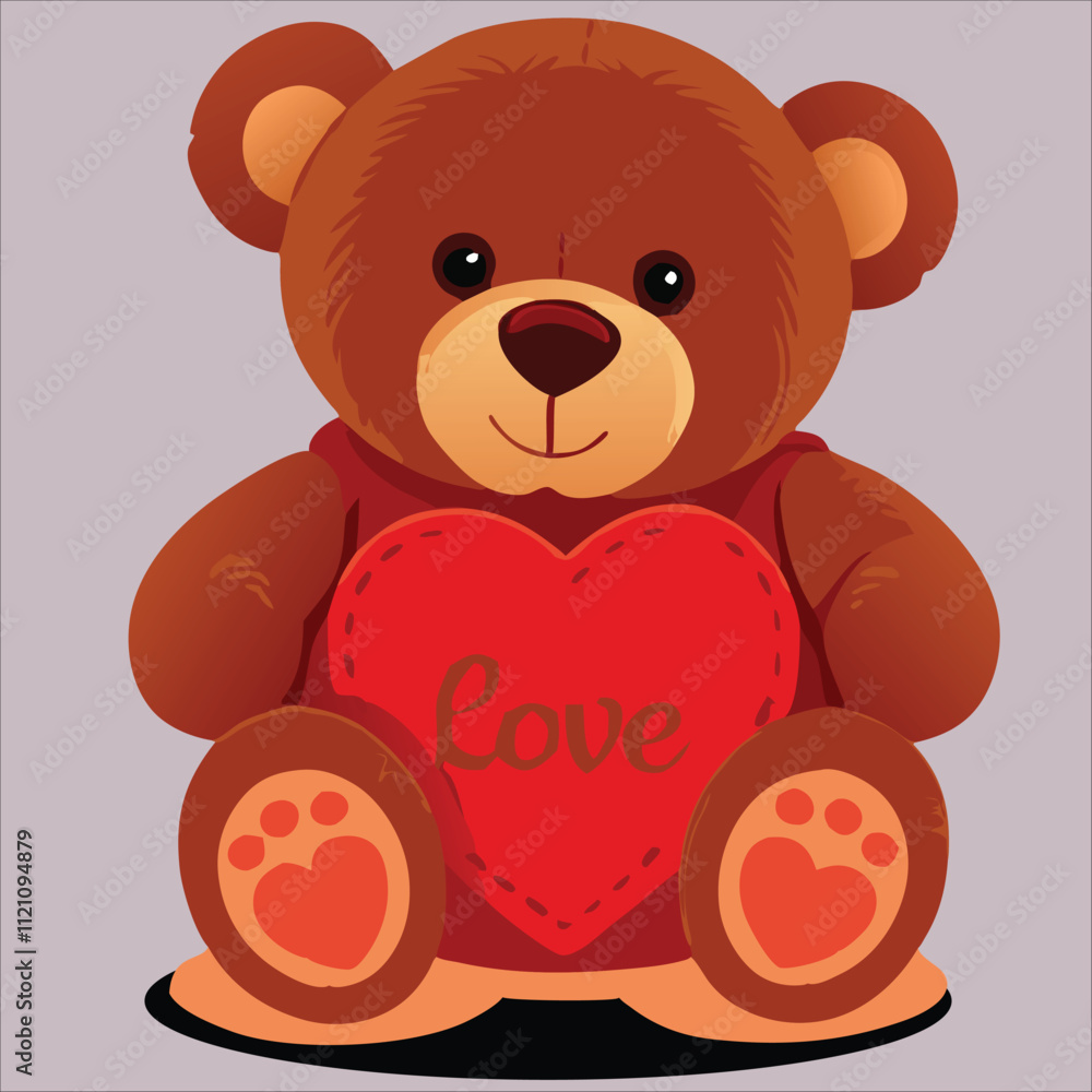 Obraz premium teddy bear vector