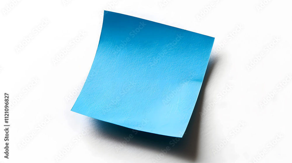 Blank Sticky Fountain Blue Paper Note with Shadow on White Background – Perfect for Stationery, Productivity Concepts, Office Branding, Stationery, E-commerce, Ads, Blogs, Social Media, Presentations Blank Sticky Fountain Blue Paper Note with Shadow on White Background – Perfect for Stationery, Productivity Concepts, Office Branding, Stationery, E-commerce, Ads, Blogs, Social Media, Presentations