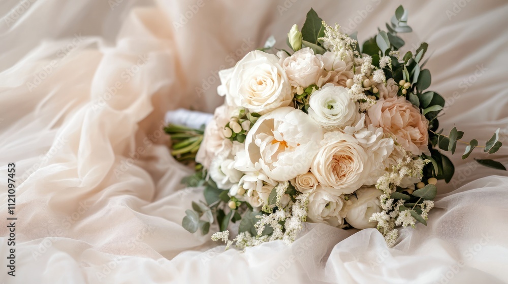 Elegant White Bridal Bouquet Elegant White Bridal Bouquet