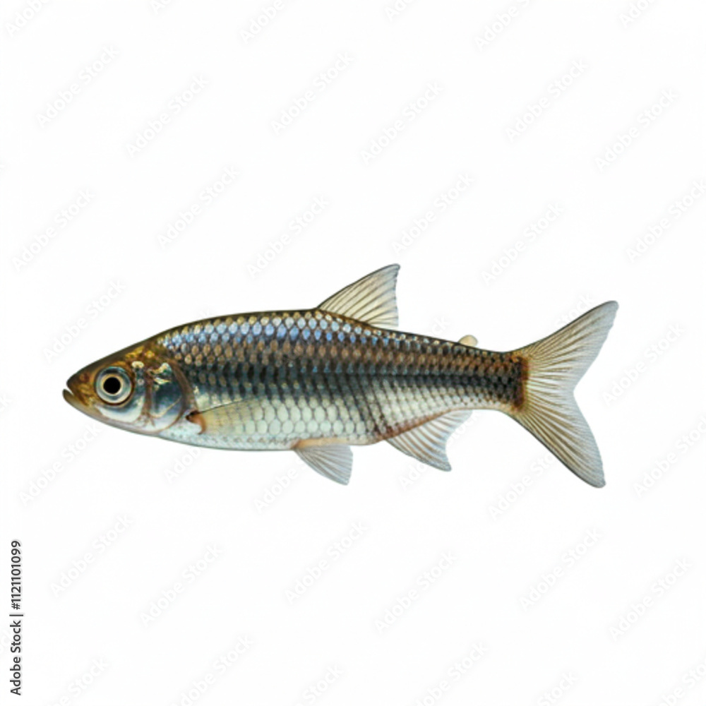 Fototapeta premium fish on white background