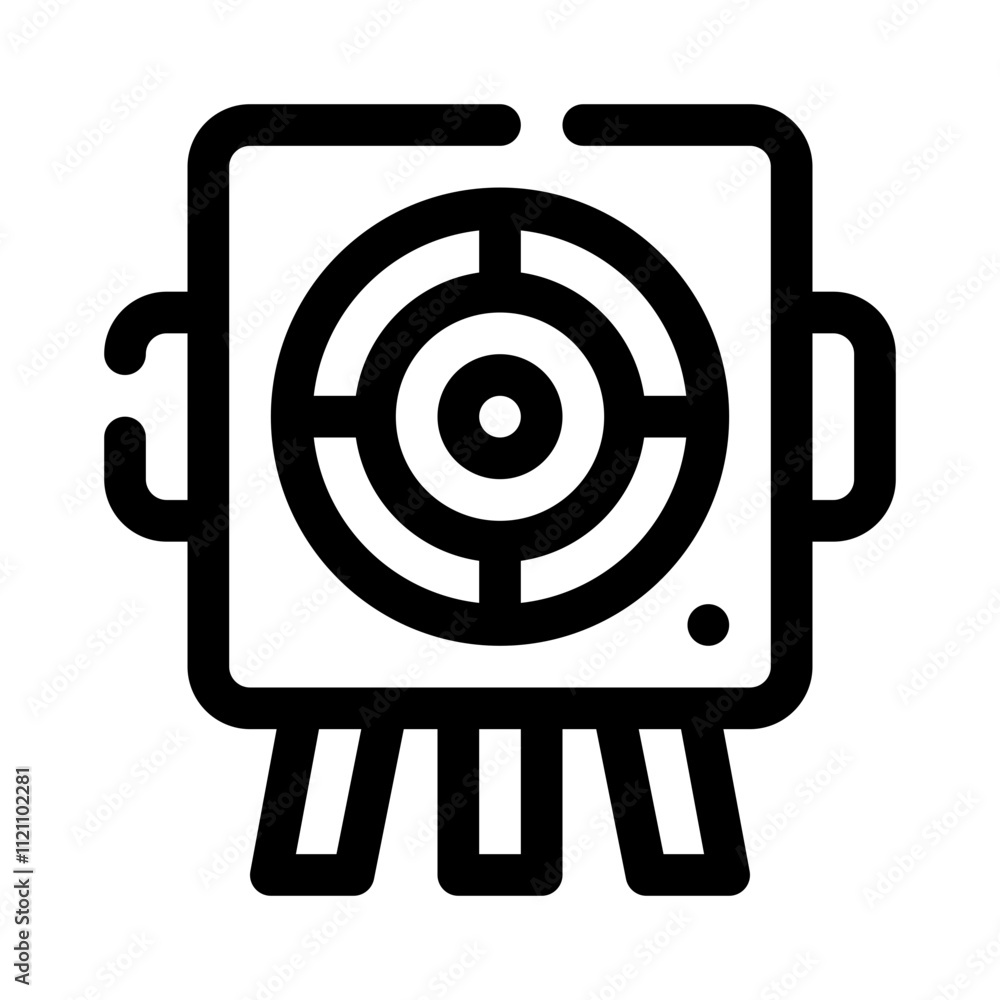 Target Stand line icon