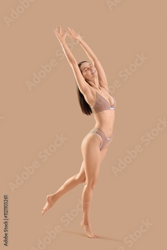 Beautiful young happy woman...