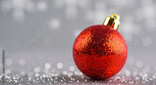 Christmas ornament with sno...