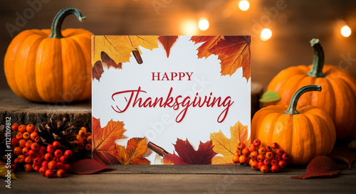 Elegant Happy Thanksgiving ...