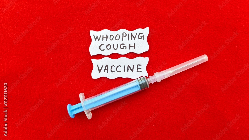 Φωτογραφία Whooping cough (pertussis) highly contagious respiratory bacterial infection disease prevention and protection antibodie immunity vaccination or injection concept