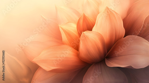 Wallpaper Mural Mocha Mousse Floral Elegance: A Luxurious Soft Brown Bloom for 2025's Color of the Year Torontodigital.ca