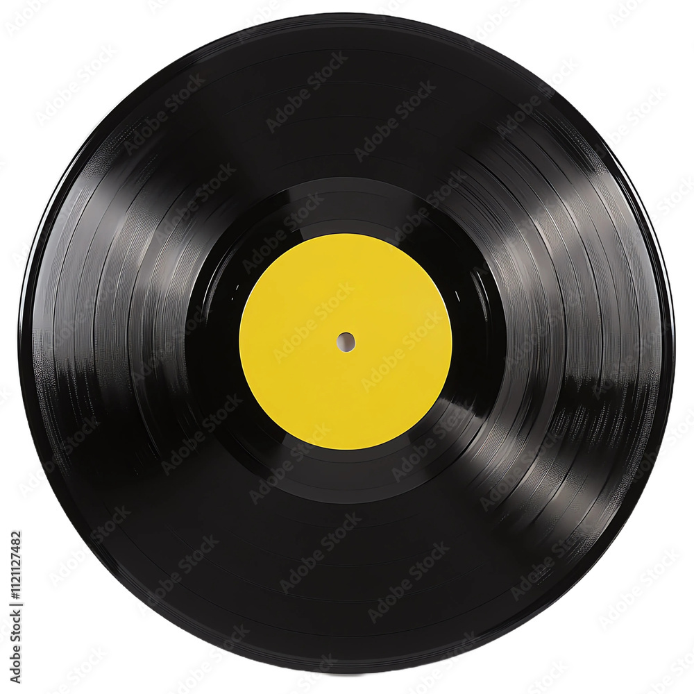 Obraz premium A Classic Vinyl Record PNG