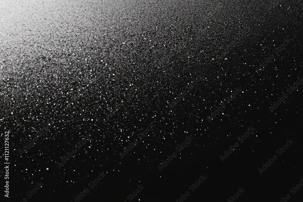 Obraz premium Gray, black grainy gradient background noise texture.