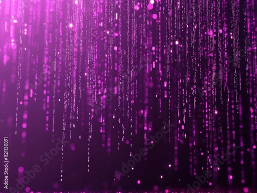 Vibrant light rain animation digital art abstract background creative environment futuristic concept for visual impact