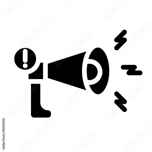 Announcement Solid Icon