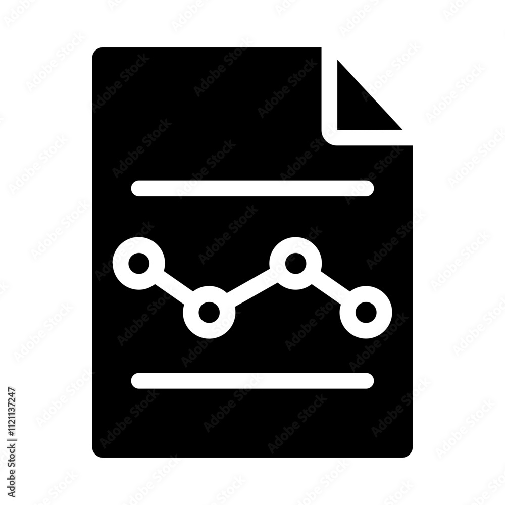 Data Document Solid Icon Data Document Solid Icon