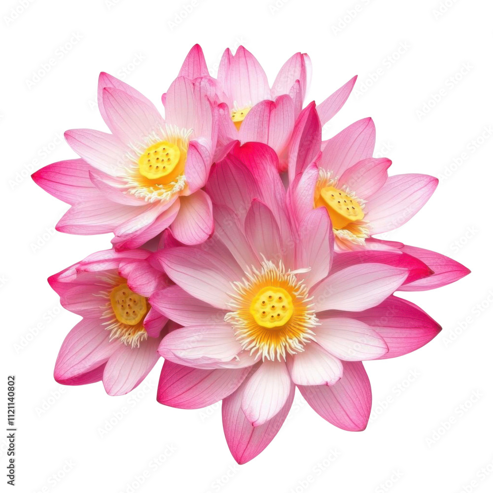 Lotus flower isolated on transparent or white background. Lotus flower isolated on transparent or white background.
