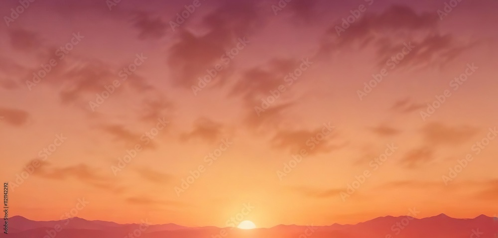 Gradient background with an ombre effect in warm sunset colors gradating from dark to light, calming hues , warm sunset, color transition Gradient background with an ombre effect in warm sunset colors gradating from dark to light, calming hues , warm sunset, color transition