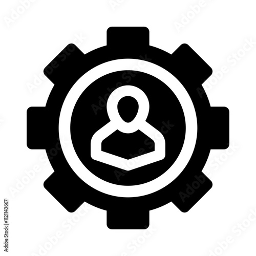 Human Resources glyph icon