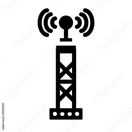 Signal Solid Icon