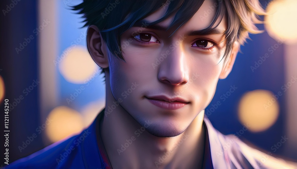 Portrait of an Anime Character Portrait of an Anime Character