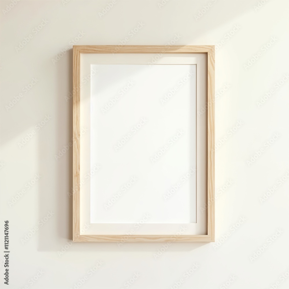 Showcase Your Art in Style: Wall-Mounted Photo Frame Mockup Showcase Your Art in Style: Wall-Mounted Photo Frame Mockup