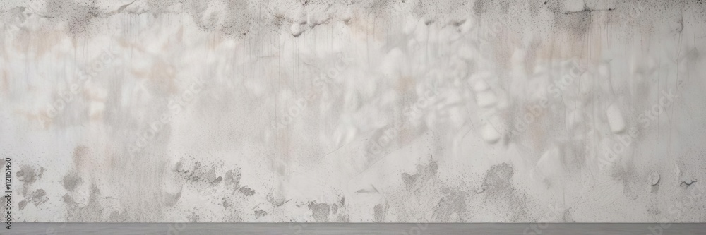 Naklejka premium A photograph of a white cement wall with a subtle texture that adds visual interest to the background , #decorativeelement, #whitebackground, #neutralcolor