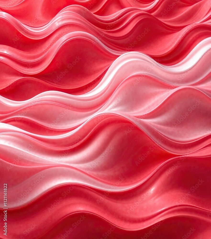 Waves of abstract red and white colors moving in a wavy motion, waves, gradient wave, artistic wave Waves of abstract red and white colors moving in a wavy motion, waves, gradient wave, artistic wave