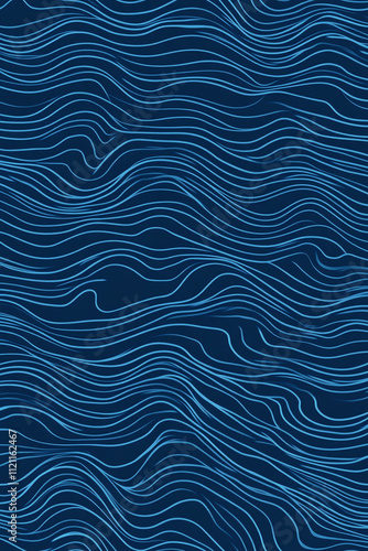 Soft water ripple patterns for spa promotional materials.