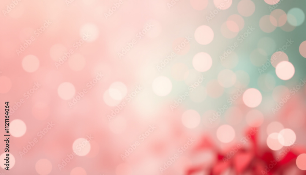 Ethereal Christmas Bokeh Scene with Pastel Lights and Dreamy Gradient Background Ethereal Christmas Bokeh Scene with Pastel Lights and Dreamy Gradient Background
