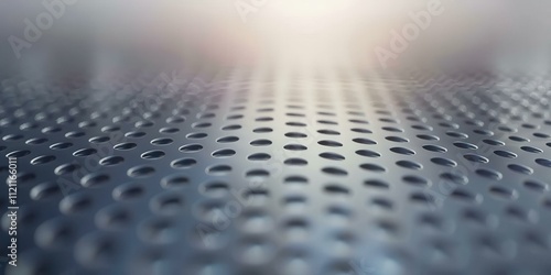 Wallpaper Mural Abstract Metal Texture: Perforated Steel Background Torontodigital.ca