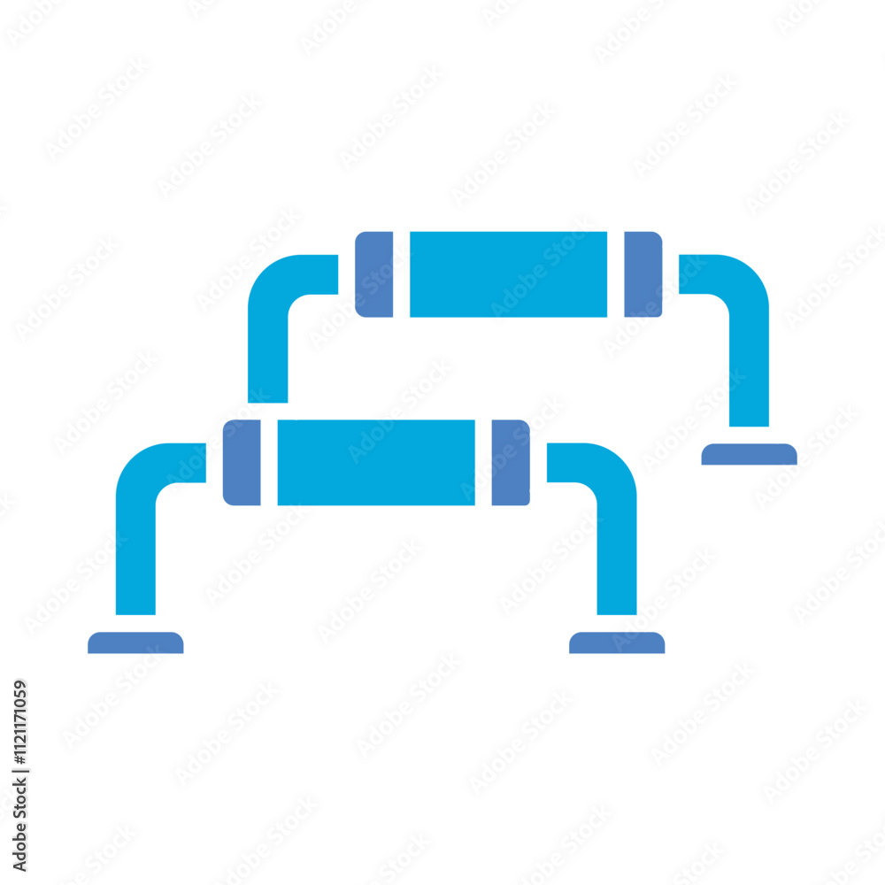 Push Up Bars Icon Push Up Bars Icon