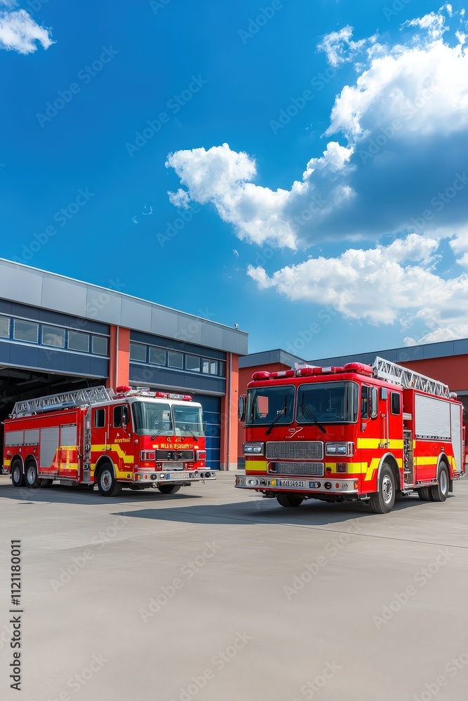 custom made wallpaper toronto digitalA modern, equipped fire station contrasted with a village relying on a bucket brigade.