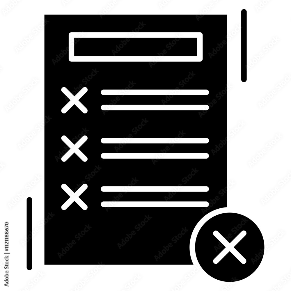 fake list icon element for design fake list icon element for design