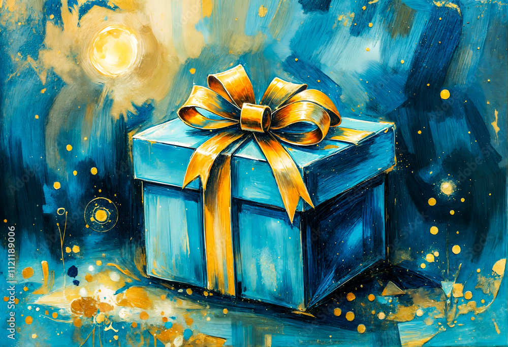 A Magical Night of Blue and Gold