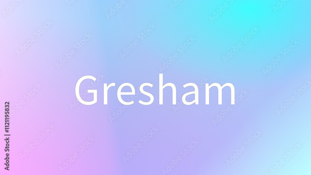 Gresham のグラデーション背景イラスト Gresham のグラデーション背景イラスト