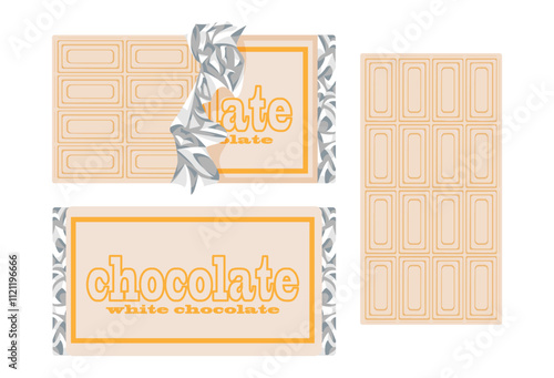 多種多様なフレーバーチョコのパッケージ