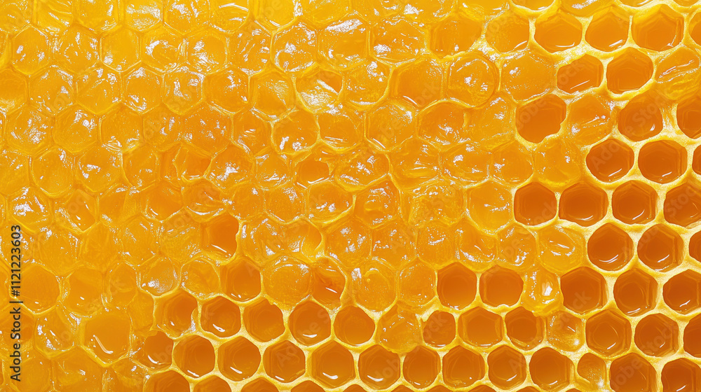 Honey background, texture close up in the detail Honey background, texture close up in the detail