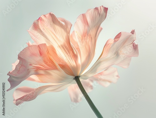 Delicate Pink Poppy Flower