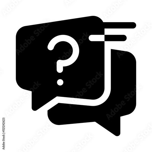 Question Mark glyph icon