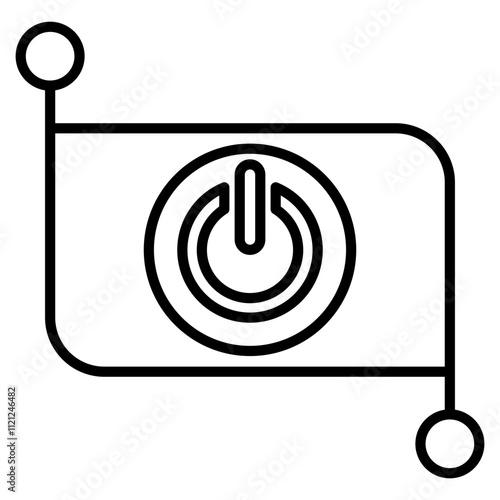 actuation single icon