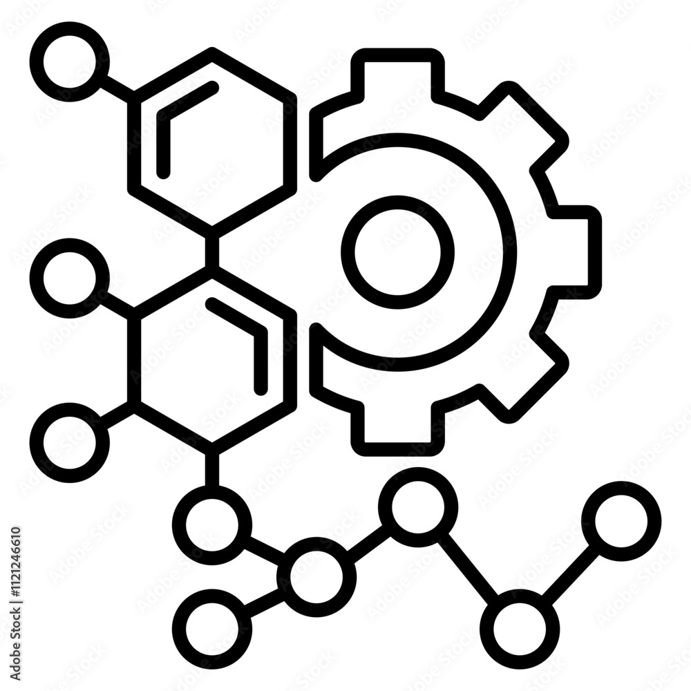 material engineering single icon