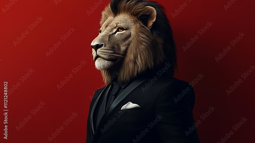 Fototapeta premium Fashionable animals 