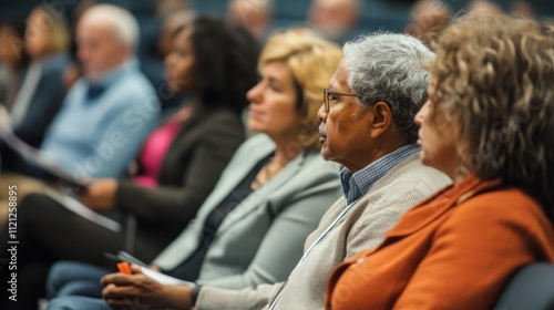 Attentive Audience at a Conference