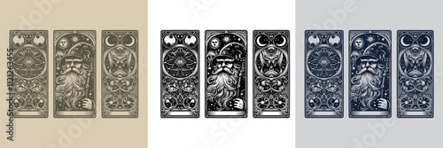 artistic dwarf tattoo design with vibrant details