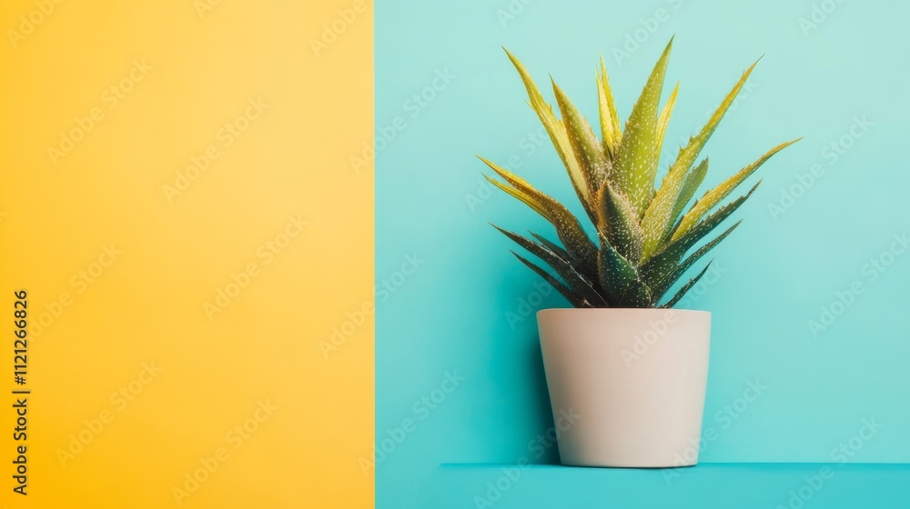 new trends background concept with copy space. colorfully of plants concept.