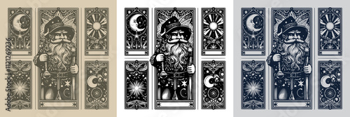 unique dwarf tattoo design with enchanted details