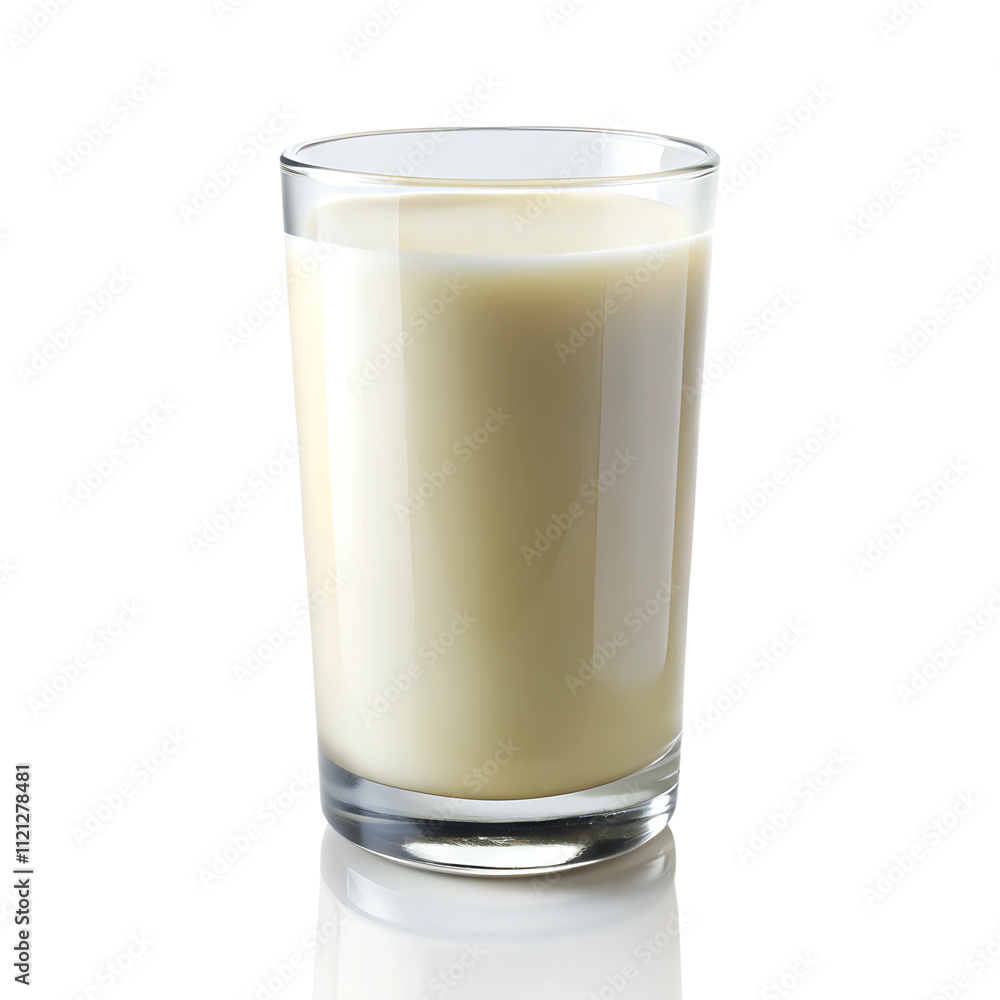 Glass of milk png isolated on transparent background. Glass of milk png isolated on transparent background.