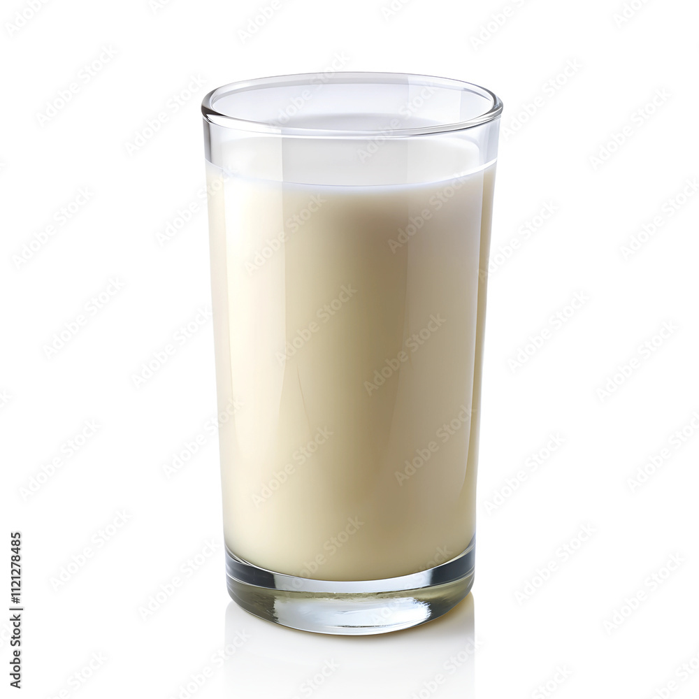 Glass of milk png isolated on transparent background. Glass of milk png isolated on transparent background.