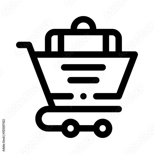 Shopping Cart line icon
