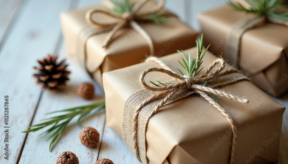 Creative Gift Wrapping Ideas Using Recycled Materials and Rustic Accents for a Unique and Natural Look this Holiday Season Creative Gift Wrapping Ideas Using Recycled Materials and Rustic Accents for a Unique and Natural Look this Holiday Season
